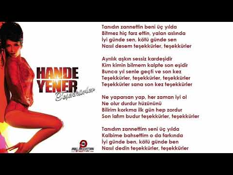 Hande Yener - Teşekkürler