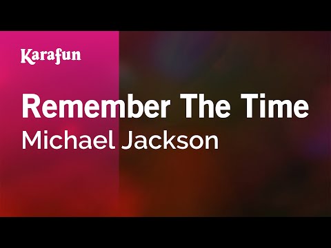 Michael Jackson - Remember the Time