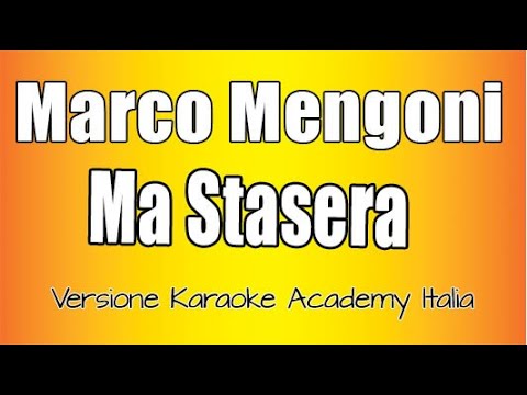 Marco Mengoni - Ma stasera