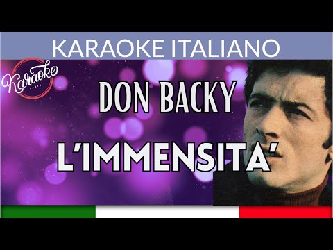 Don Backy - L'immensità