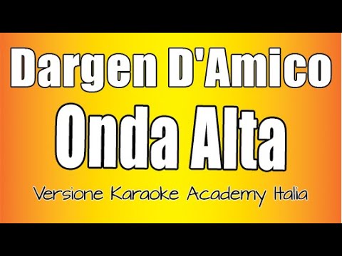 Dargen D'Amico - Onda alta
