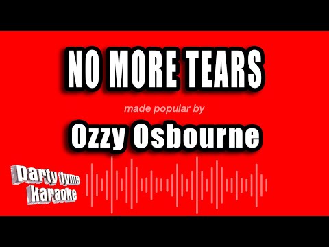 Ozzy Osbourne - No More Tears