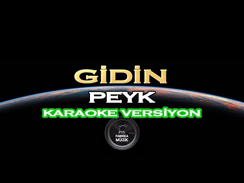 Peyk Gidin KARAOKE ( Kazansan Ne Kaybetsen Ne )