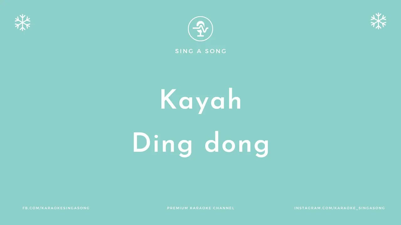 Kayah - Ding dong