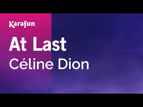 Celine Dion - At Last