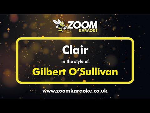 Gilbert O'Sullivan - Clair (Two Semitones Down)