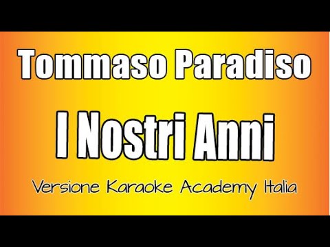 Tommaso Paradiso - I Nostri Anni