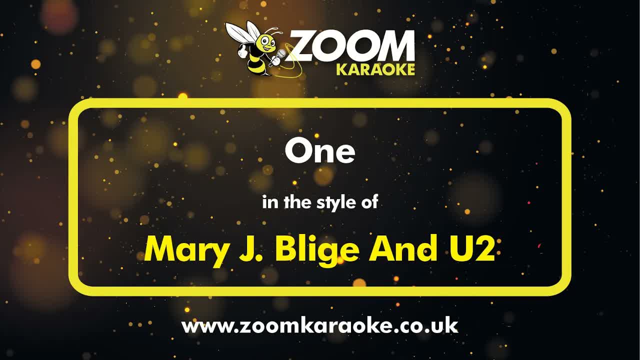 Mary J Blige And U2 - One