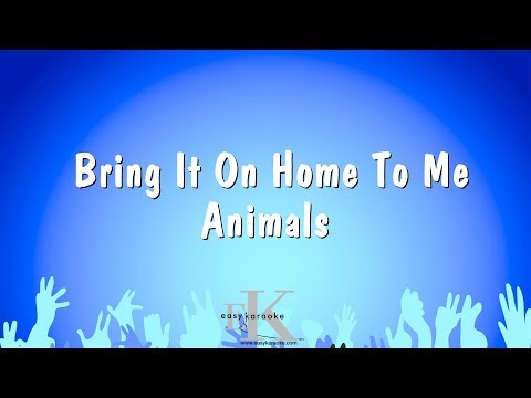 Animals - Bring It On Home To Me