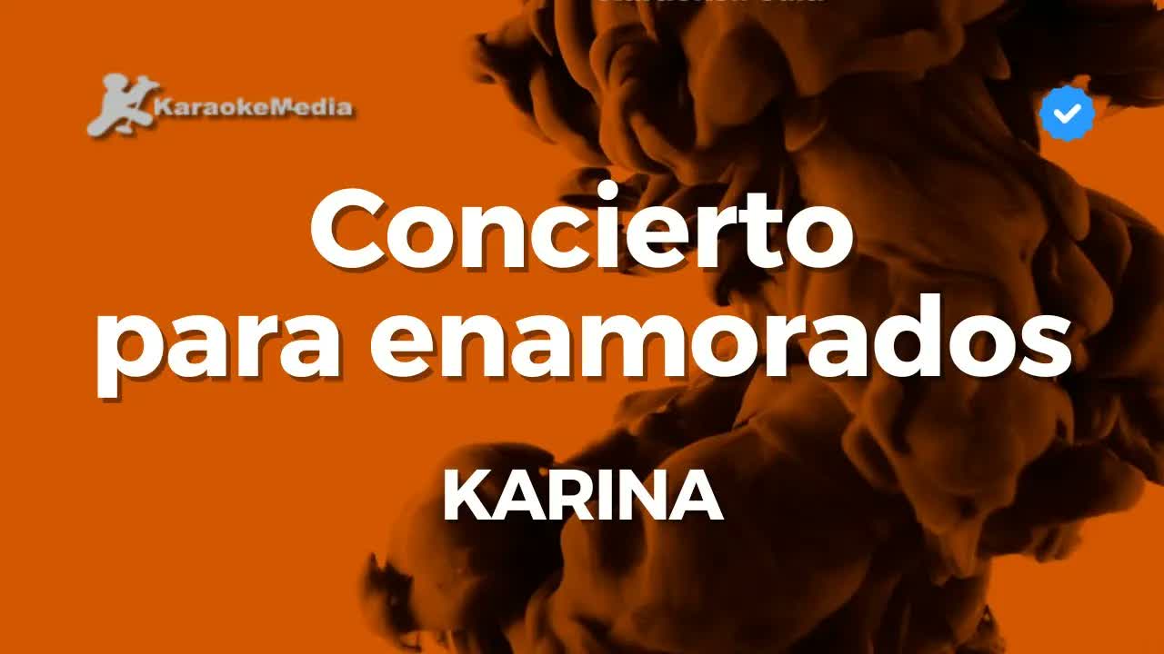 Karina - Concierto para enamorados
