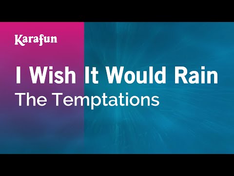 The Temptations - I Wish It Would Rain