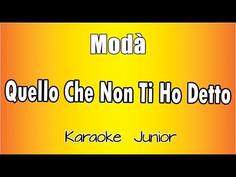 Modà - Quello Che Non Ti Ho Detto (Scusami)