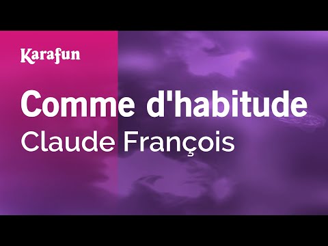 Claude François - Comme d'habitude
