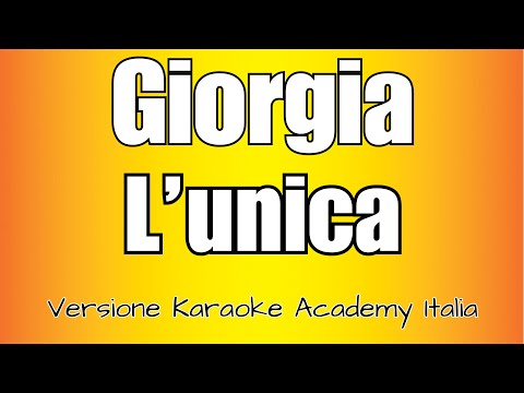 Giorgia - L'UNICA