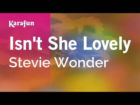 Stevie Wonder - Isn't She Lovely