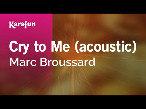 Marc Broussard - Cry to Me (acoustic)
