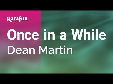 Dean Martin - Once in a While