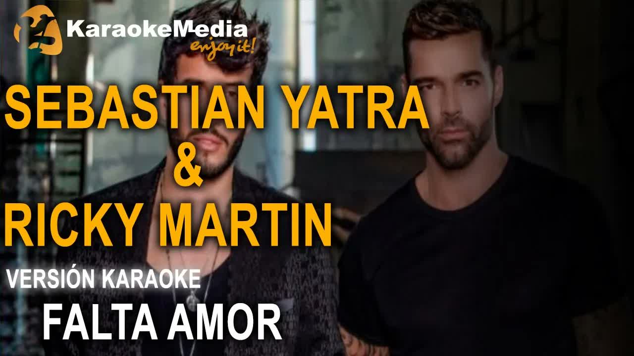 Sebastian Yatra & Ricky Martin - Falta amor