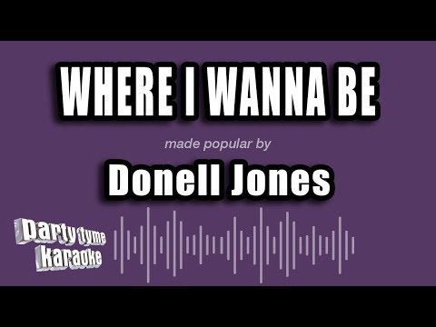 Donell Jones - Where I Wanna Be