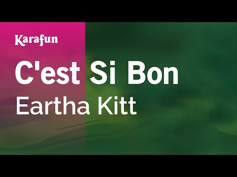 Eartha Kitt - C'est Si Bon