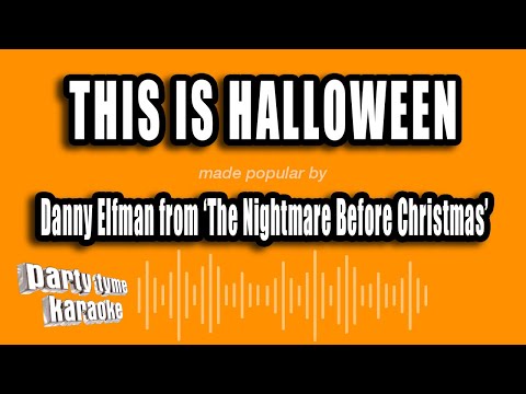 Danny Elfman from 'The Nightmare Before Christmas' - This is Halloween
