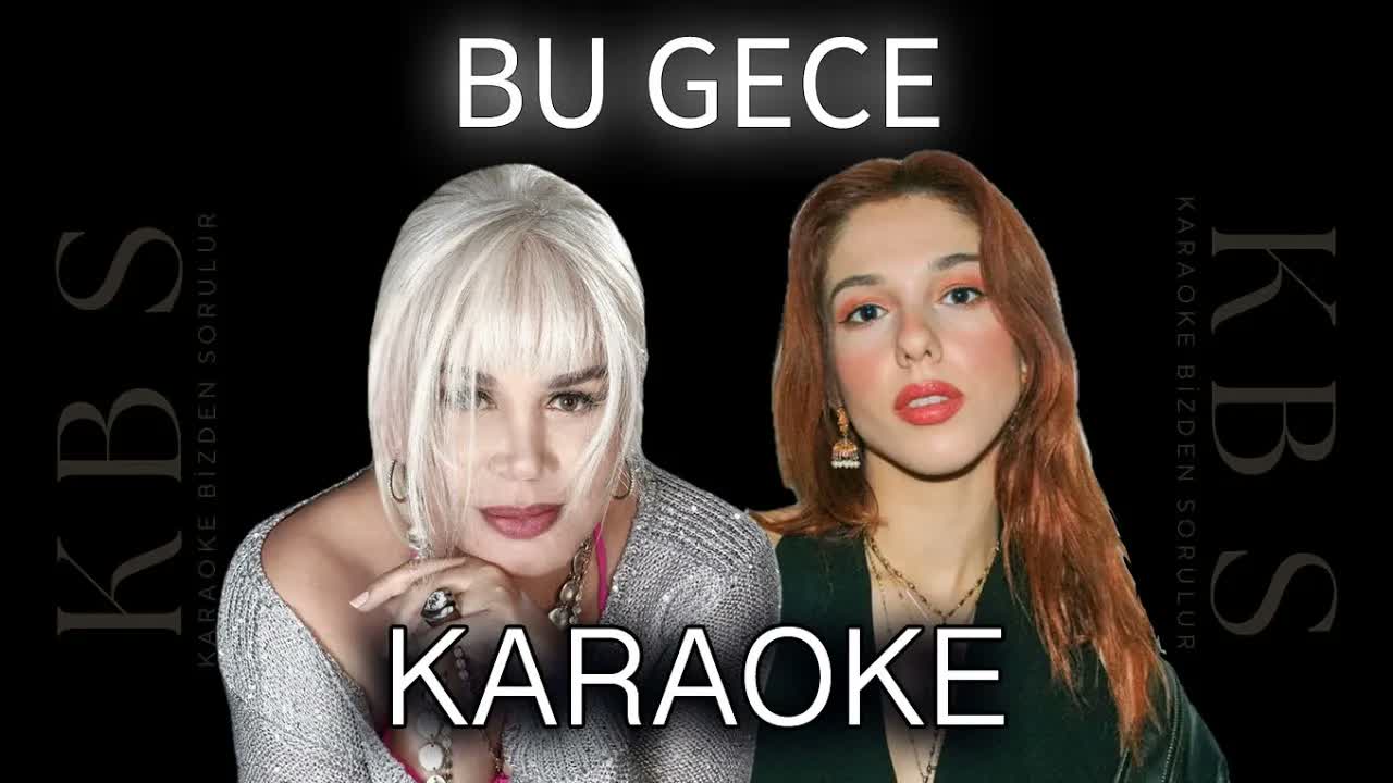 Sezen Aksu - Bu Gece (Selin Geçit Versiyon) | (Kaliteli Karaoke - 3 Farklı Ton Seçeneğiyle)