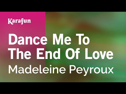 Madeleine Peyroux - Dance Me to the End of Love