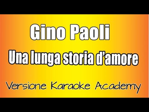 Gino Paoli - Una lunga storia d'amore