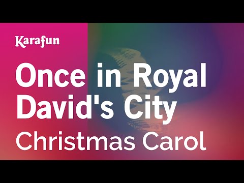 Christmas Carol - Once in Royal David's City