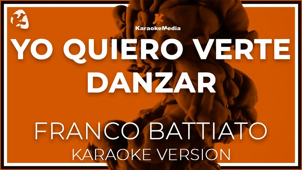 Franco Battiato - Yo Quiero Verte Danzar