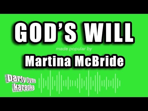 Martina McBride - God's Will