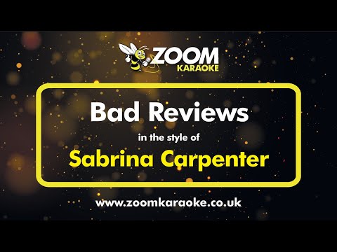 Sabrina Carpenter - Bad Reviews