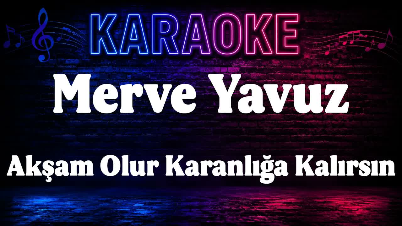 Merve Yavuz - Akşam Olur Karanlığa Kalırsın
