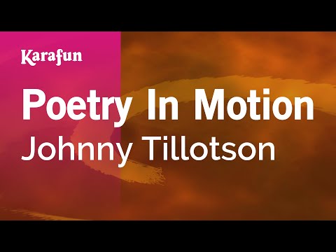 Johnny Tillotson - Poetry in Motion