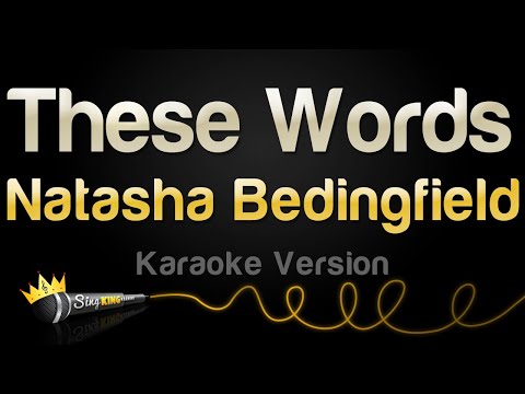 Natasha Bedingfield - These Words