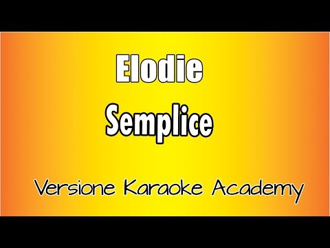 Elodie - Semplice