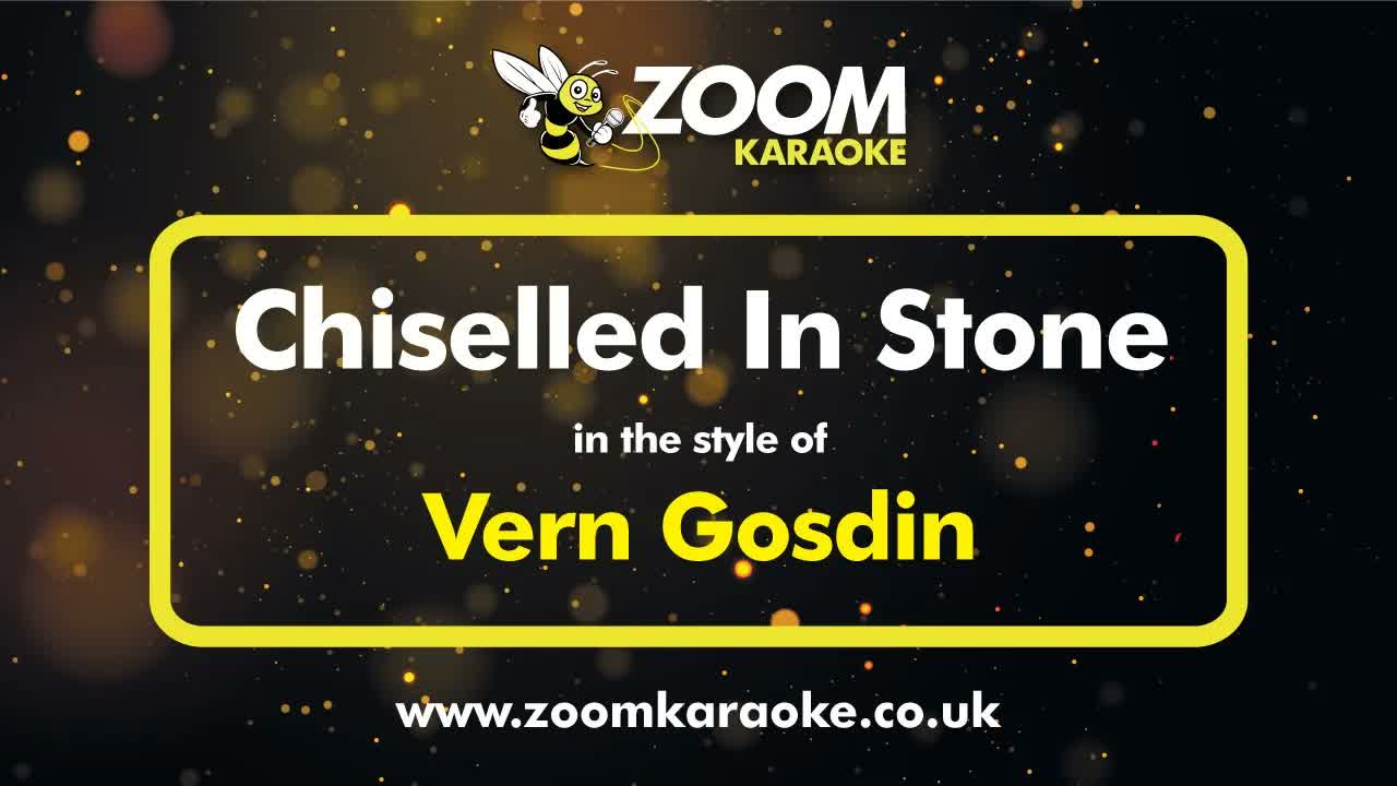 Vern Gosdin - Chiselled In Stone (Without Backing Vocals)