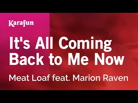 Meat Loaf & Marion Raven - It's All Coming Back to Me Now