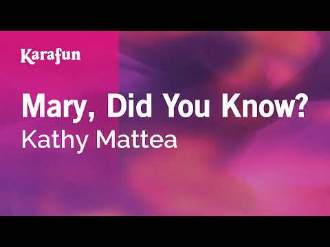 Kathy Mattea - Mary, Did You Know?