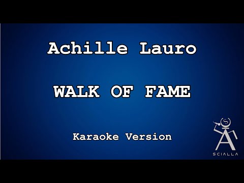 Achille Lauro - Walk Of Fame