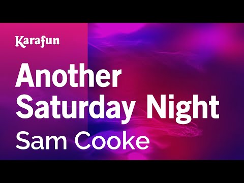 Sam Cooke - Another Saturday Night