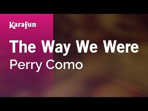 Perry Como - The Way We Were