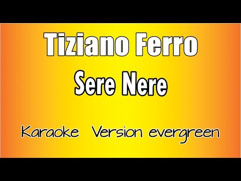 Tiziano Ferro - Sere Nere
