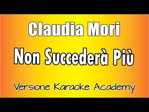 Claudia Mori - Non Succederà Più