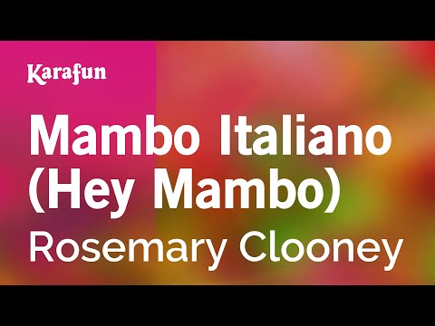Rosemary Clooney - Mambo Italiano (Hey Mambo)