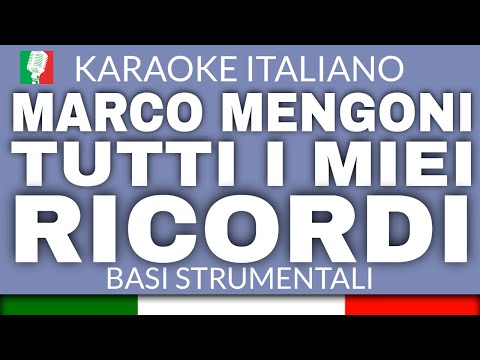 MARCO MENGONI - TUTTI I MIEI RICORDI