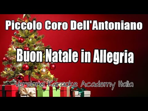 Piccolo Coro Dell'Antoniano - Buon Natale in allegria