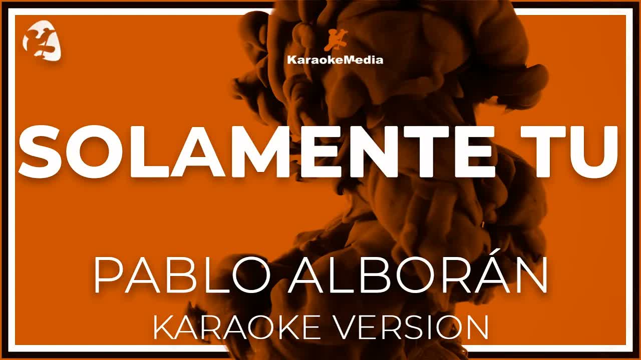 Pablo Alborán - Solamente Tú
