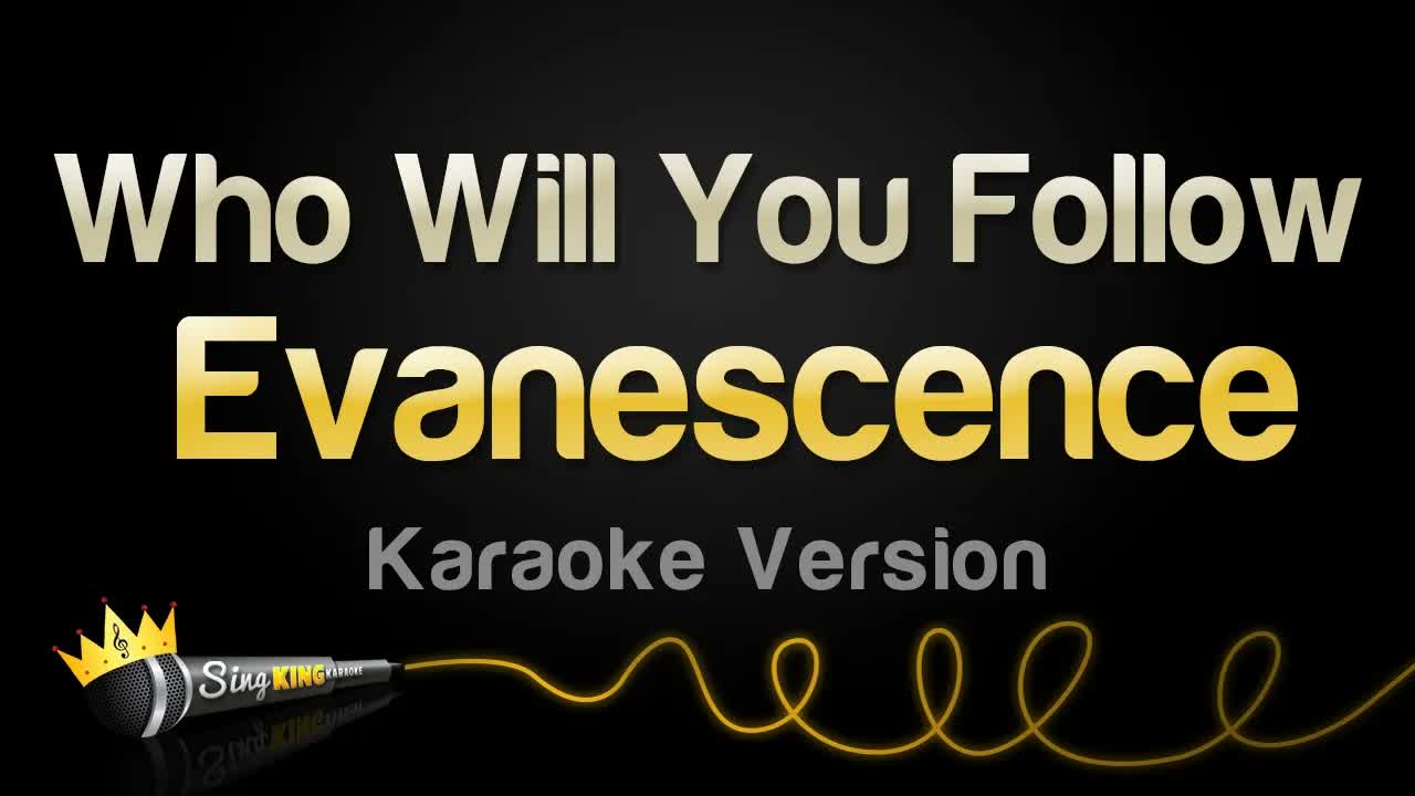 Evanescence - Who Will You Follow