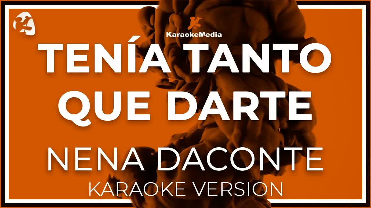 Nena Daconte - Tenia Tanto Que Darte